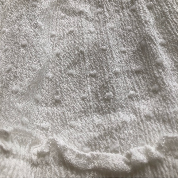 Art Class White Flare Dress Girls Size S(6-6X) Short Sleeves Elastic Knee/High - Picture 12 of 16